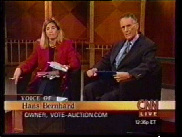 CNN - Vote-Auction exclusive feature